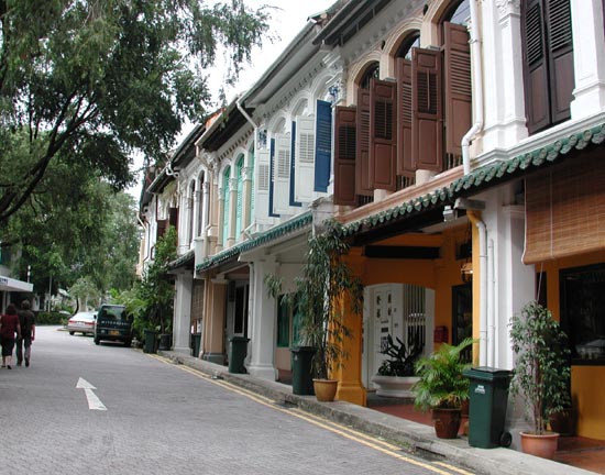 Emerald Hill Historical Area, Singapore