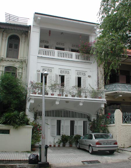 Emerald Hill Historical Area, Singapore