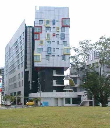 Building on 
    Mohammed Sultan St, Singapore