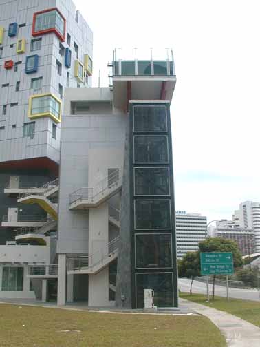 Building on 
    Mohammed Sultan St, Singapore