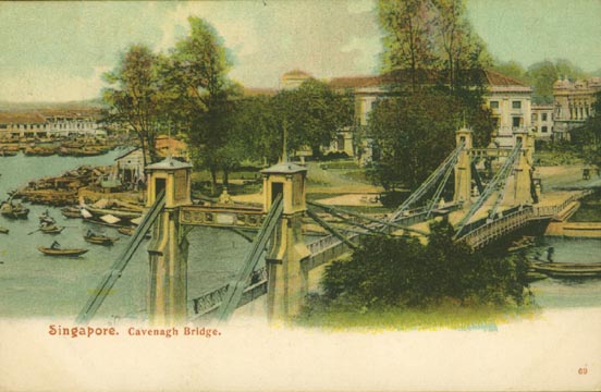 Singapore. Cavenagh Bridge