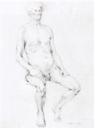 Seated Model