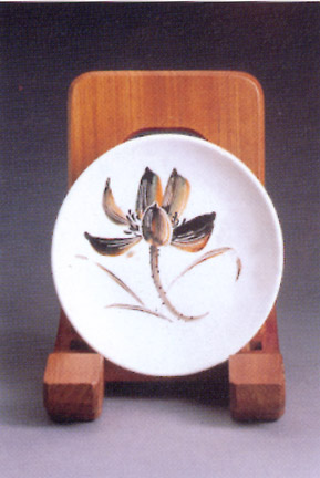 Decorated plate