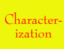 Characterization