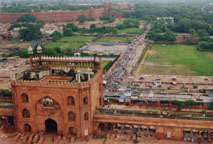 Elevated View of Fortifications