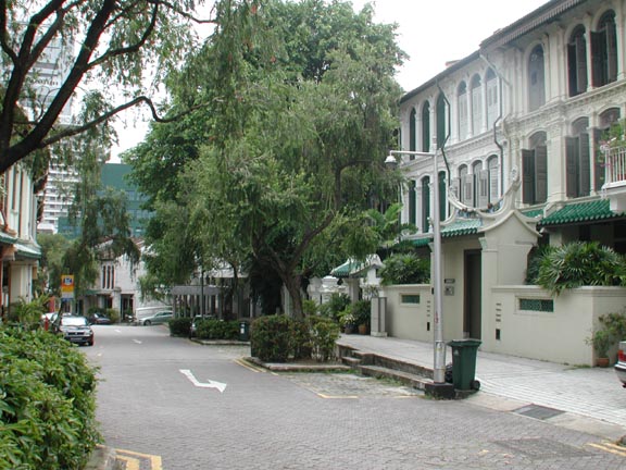 Emerald Hill Historical Area, Singapore