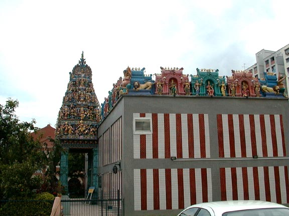 Sri Veerama Kaliamman Temple at Serangoon and Belelios Roads, Singapore