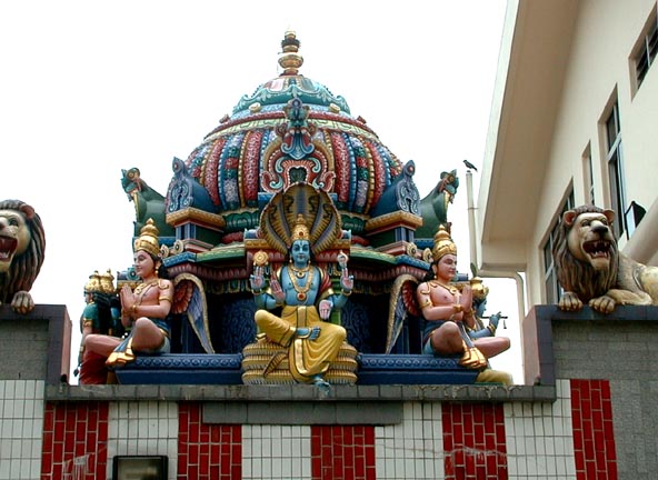 Sri Veerama Kaliamman Temple at Serangoon and Belelios Roads, Singapore