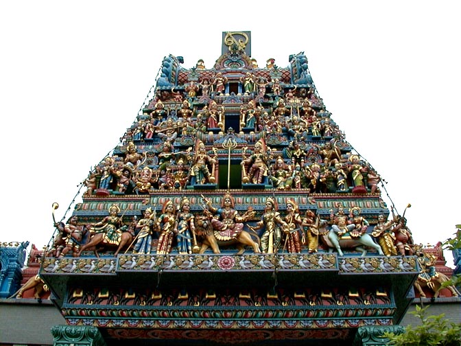 Cow, Sri Mariamman Temple, Singapore