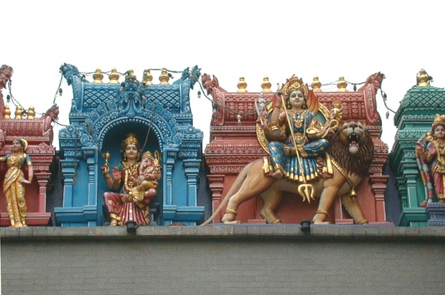 Cow, Sri Mariamman Temple, Singapore