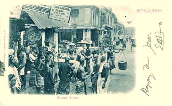 Street Scene. Singapore