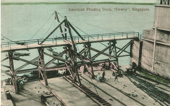 American Floating Dock, 'Dewey,' Singapore.