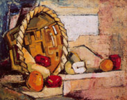 Still Life with Apples, Oranges and Mangoes