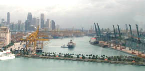 image of

harbor cranes