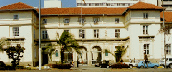 white  building, Harare