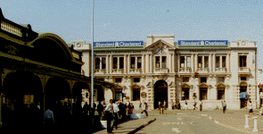 white government building, Harare