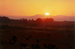sunset at Domboshawa