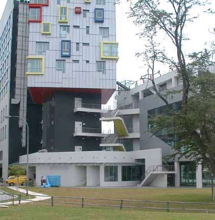 Building on 
    Mohammed Sultan St, Singapore